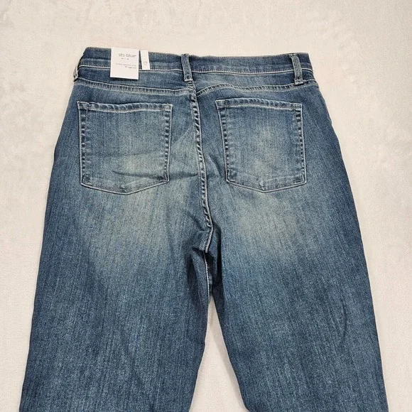 STS Blue Jean Womens 29 Blue Christy Tapered Crop High Rise Distressed EC3118JA1 - Picture 13 of 16